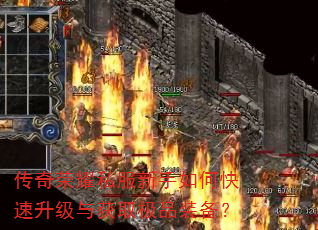 传奇荣耀私服新手如何快速升级与获取极品装备? 传奇荣耀私服新手如何快速升级与获取极品装备?