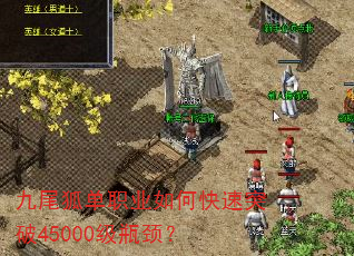九尾狐单职业如何快速突破45000级瓶颈? 九尾狐单职业如何快速突破45000级瓶颈?