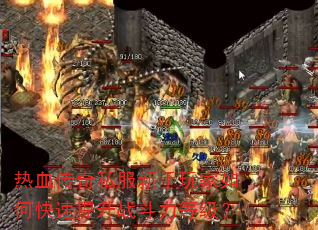 热血传奇私服新手玩家如何快速提升战斗力等级? 热血传奇私服新手玩家如何快速提升战斗力等级?