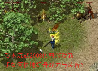 我本沉默2003传奇游戏新手如何快速提升战力与装备? 我本沉默2003传奇游戏新手如何快速提升战力与装备?