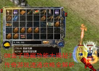GM盒子隐藏功能大揭秘?传奇游戏速通攻略全解析 GM盒子隐藏功能大揭秘?传奇游戏速通攻略全解析