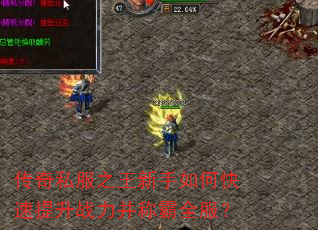 传奇私服之王新手如何快速提升战力并称霸全服? 传奇私服之王新手如何快速提升战力并称霸全服?