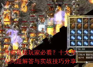 传奇私服玩家必看?十大常见问题解答与实战技巧分享 传奇私服玩家必看?十大常见问题解答与实战技巧分享