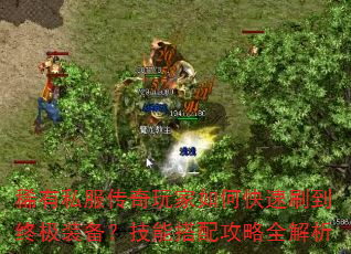 稀有私服传奇玩家如何快速刷到终极装备?技能搭配攻略全解析 稀有私服传奇玩家如何快速刷到终极装备?技能搭配攻略全解析