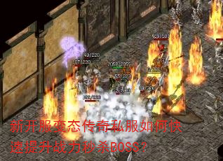 新开服变态传奇私服如何快速提升战力秒杀BOSS? 新开服变态传奇私服如何快速提升战力秒杀BOSS?