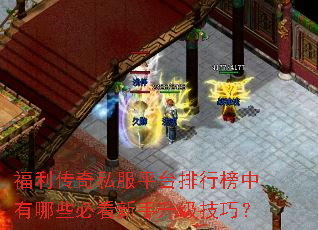 福利传奇私服平台排行榜中有哪些必看新手升级技巧? 福利传奇私服平台排行榜中有哪些必看新手升级技巧?