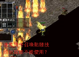 ��ʧ�����ٻ����ü��ܵ����ܲ���ʹ�ã�