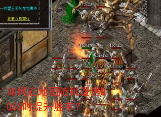 ����ڵ�ͼ�������BOSSʱ����ʤ�ʣ�