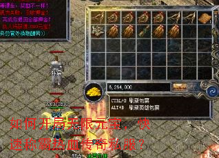 如何开局无限元宝,快速称霸热血传奇私服? 如何开局无限元宝,快速称霸热血传奇私服?