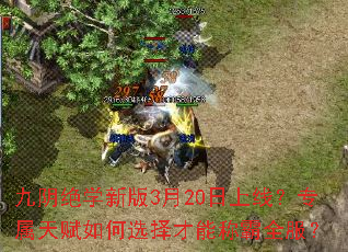 九阴绝学新版3月20日上线?专属天赋如何选择才能称霸全服? 九阴绝学新版3月20日上线?专属天赋如何选择才能称霸全服?