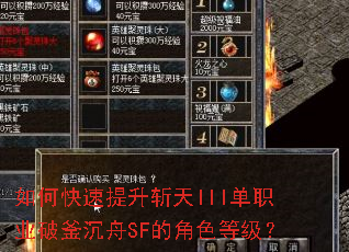 ��ο�������ն��III��ְҵ�Ƹ�����SF�Ľ�ɫ�ȼ���