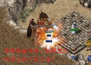 �����Ѫ���棺��γ�ΪPK���ϵĲ������ߣ�