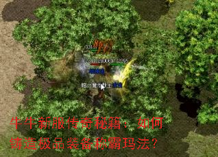 牛牛新服传奇秘籍:如何铸造极品装备称霸玛法? 牛牛新服传奇秘籍:如何铸造极品装备称霸玛法?