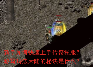 新手如何快速上手传奇私服?称霸玛法大陆的秘诀是什么? 新手如何快速上手传奇私服?称霸玛法大陆的秘诀是什么?