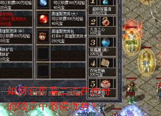 如何运用看二法在传奇的较量中取得优势? 如何运用看二法在传奇的较量中取得优势?