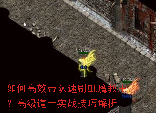 如何高效带队速刷虹魔教主?高级道士实战技巧解析 如何高效带队速刷虹魔教主?高级道士实战技巧解析