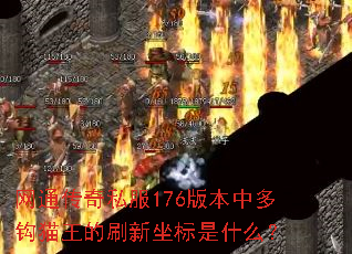 网通传奇私服176版本中多钩猫王的刷新坐标是什么? 网通传奇私服176版本中多钩猫王的刷新坐标是什么?