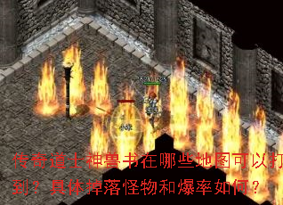 传奇道士神兽书在哪些地图可以打到?具体掉落怪物和爆率如何? 传奇道士神兽书在哪些地图可以打到?具体掉落怪物和爆率如何?