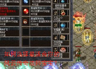 如何选择最适合你的风云传奇法师宝宝? 如何选择最适合你的风云传奇法师宝宝?