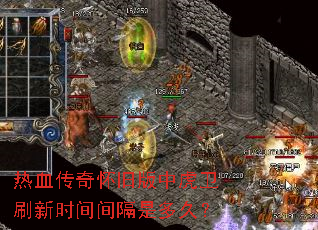 热血传奇怀旧版中虎卫刷新时间间隔是多久? 热血传奇怀旧版中虎卫刷新时间间隔是多久?