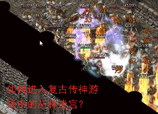如何进入复古传神游戏中的丛林迷宫? 如何进入复古传神游戏中的丛林迷宫?