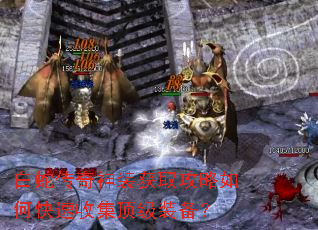 白蛇传奇神装获取攻略如何快速收集顶级装备? 白蛇传奇神装获取攻略如何快速收集顶级装备?