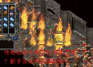传奇私服中哪个职业最厉害?新手该如何选择职业? 传奇私服中哪个职业最厉害?新手该如何选择职业?