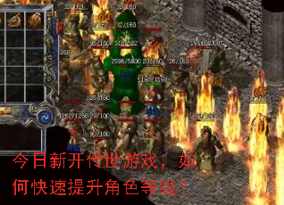 今日新开传世游戏,如何快速提升角色等级? 今日新开传世游戏,如何快速提升角色等级?