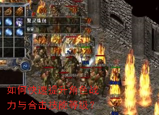 如何快速提升角色战力与合击技能等级? 如何快速提升角色战力与合击技能等级?
