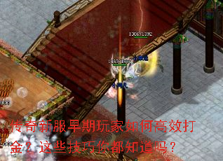 传奇新服早期玩家如何高效打金?这些技巧你都知道吗? 传奇新服早期玩家如何高效打金?这些技巧你都知道吗?