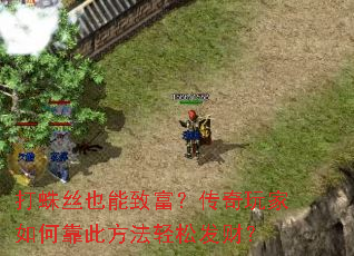 打蛛丝也能致富?传奇玩家如何靠此方法轻松发财? 打蛛丝也能致富?传奇玩家如何靠此方法轻松发财?