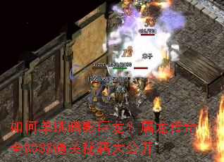 如何单挑暗影巨龙?屠龙传奇全BOSS通关秘籍大公开 如何单挑暗影巨龙?屠龙传奇全BOSS通关秘籍大公开