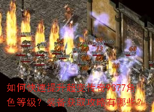 如何快速提升超变传奇9377角色等级?装备获取攻略有哪些? 如何快速提升超变传奇9377角色等级?装备获取攻略有哪些?
