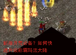 新服开荒必备?如何快速升级称霸玛法大陆 新服开荒必备?如何快速升级称霸玛法大陆