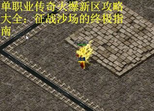 单职业传奇火爆新区攻略大全：征战沙场的终极指南 第3张