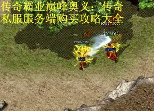 传奇霸业巅峰奥义：传奇私服服务端购买攻略大全 第1张