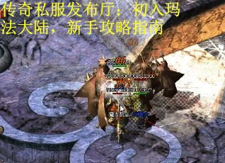 传奇私服发布厅：初入玛法大陆，新手攻略指南