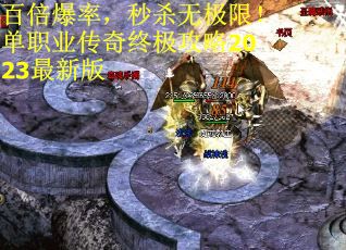 百倍爆率，秒杀无极限！单职业传奇终极攻略2023最新版 第3张