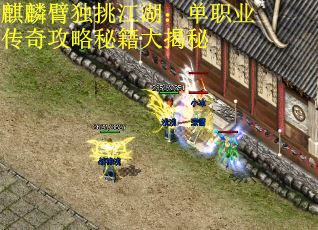 麒麟臂独挑江湖：单职业传奇攻略秘籍大揭秘 第2张