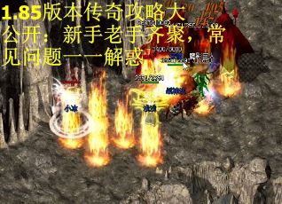 1.85版本传奇攻略大公开：新手老手齐聚，常见问题一一解惑 第1张