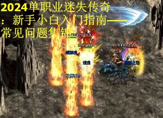2024单职业迷失传奇：新手小白入门指南——常见问题集锦