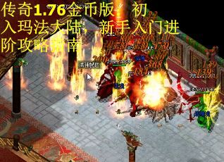 传奇1.76金币版：初入玛法大陆，新手入门进阶攻略指南