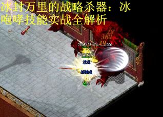 冰封万里的战略杀器：冰咆哮技能实战全解析 第3张