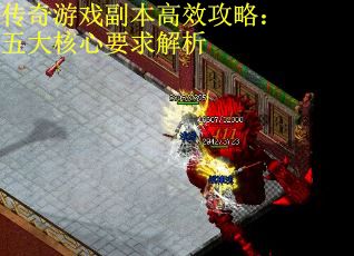 传奇游戏副本高效攻略：五大核心要求解析 第2张